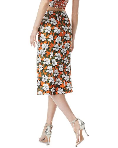 Alice + Olivia Stephine High Slit Midi Skirt Women 2 Alice + Olivia Stephine High Slit Midi Skirt Women - Image 2