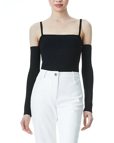 Alice + Olivia Evia Fitted Tank Women 1 Alice + Olivia Evia Fitted Tank Women