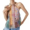Alice + Olivia Alycia Pleated Top Women