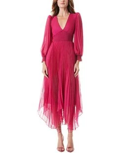 Alice + Olivia Sion Mid Dress Women