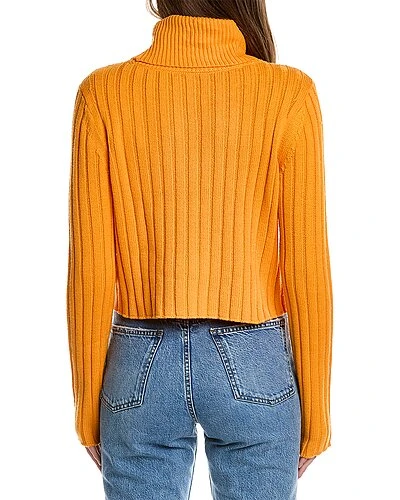 Alice + Olivia Norma Turtleneck Wool-Blend Sweater Women 2 Alice + Olivia Norma Turtleneck Wool-Blend Sweater Women - Image 2