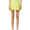 Alice + Olivia Carter Stitch Mini Skirt Women