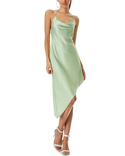 Alice + Olivia Harmony Asymmetrical Slip Dress Women 1 Alice + Olivia Harmony Asymmetrical Slip Dress Women
