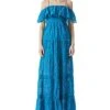 Alice + Olivia Kia Smocked Maxi Dress Women