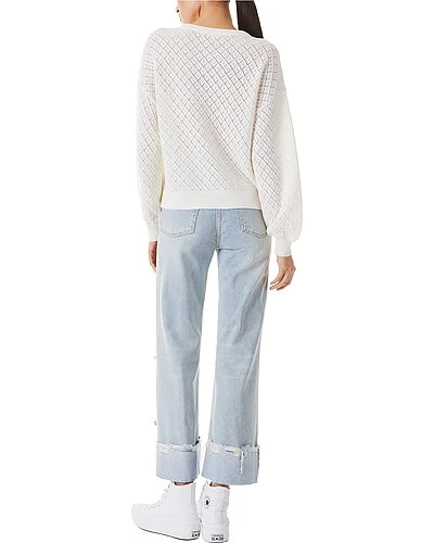 Alice + Olivia Angeline Easy Crop Pullover Women 2 Alice + Olivia Angeline Easy Crop Pullover Women - Image 2