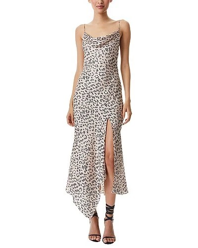 Alice + Olivia Harmony Asymmetrical Mid Dress Women 1 Alice + Olivia Harmony Asymmetrical Mid Dress Women