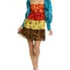 Alice + Olivia Rowan Tiered Babydoll Dress Women