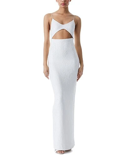 Alice + Olivia Valli Fitted Cutout Cami Dress Women 1 Alice + Olivia Valli Fitted Cutout Cami Dress Women