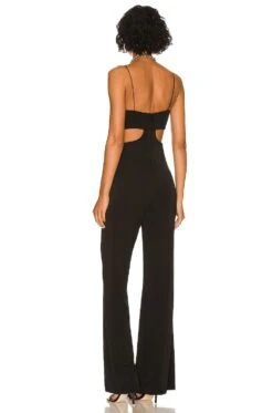 Alice + Olivia Havana Bow Jumpsuit Black -Alice + Olivia Shop ALI WC20 V3