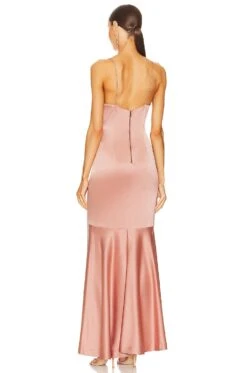 Alice + Olivia JULIETTA スリップドレス Burnt Rose -Alice + Olivia Shop ALI WD1000 V3