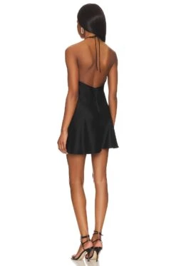 Alice + Olivia Zumi A-line Mini Dress Black 7 Alice + Olivia Zumi A-line Mini Dress Black -Alice + Olivia Shop ALI WD1009 V3