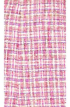 Alice + Olivia Carli Spaghetti Strap Tweed Dress Candy & White 7 Alice + Olivia Carli Spaghetti Strap Tweed Dress Candy & White -Alice + Olivia Shop ALI WD1020 V4