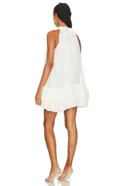 Alice + Olivia Erna Mini Dress White -Alice + Olivia Shop ALI WD1041 V3