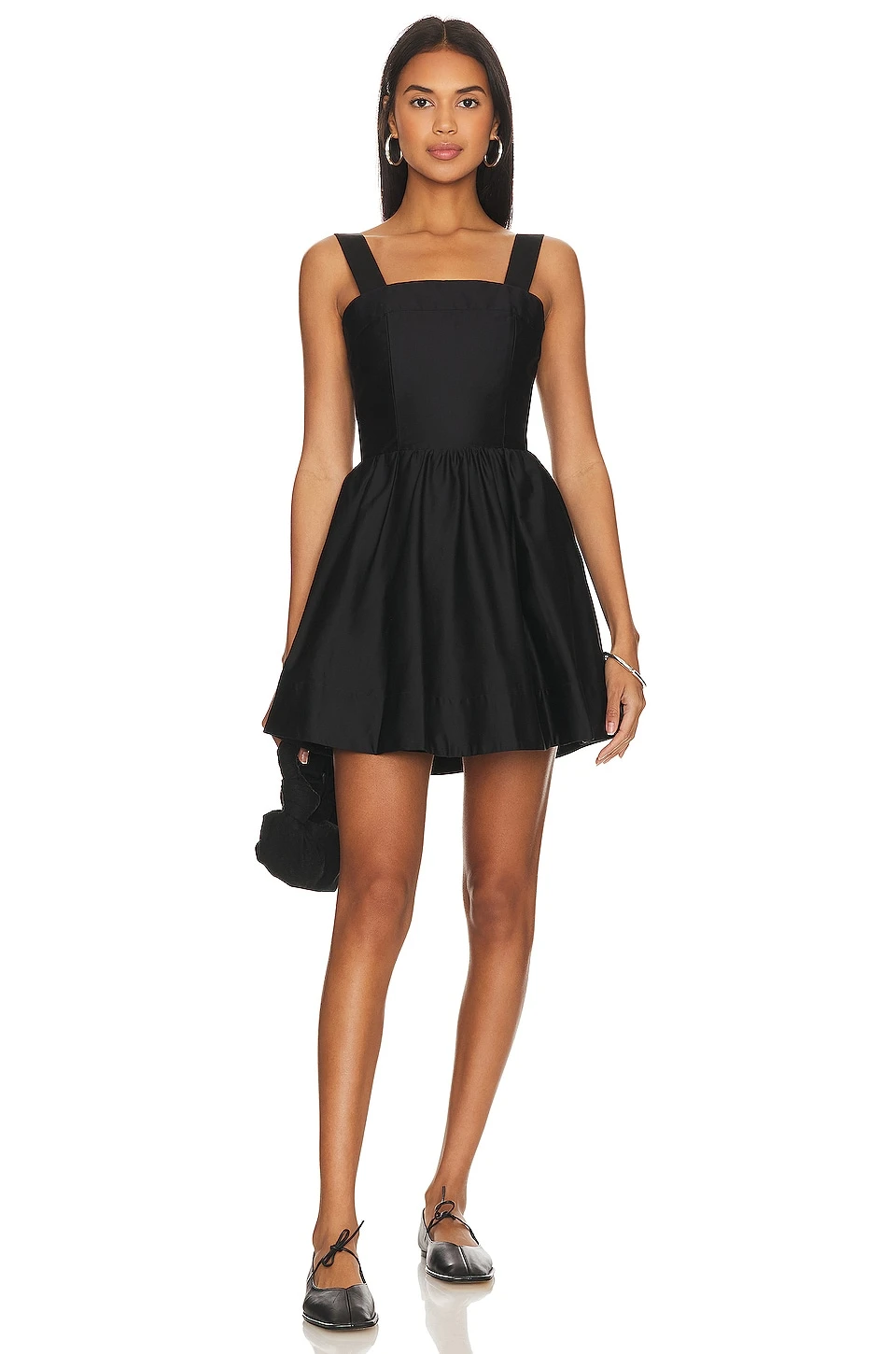 Alice + Olivia Saige Mini Dress Black 1 Alice + Olivia Saige Mini Dress Black