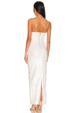 Alice + Olivia Valli Cut Out Cami Dress Off White -Alice + Olivia Shop ALI WD923 V3