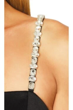 Alice + Olivia Sutton Mini Dress Black -Alice + Olivia Shop ALI WD970 V4