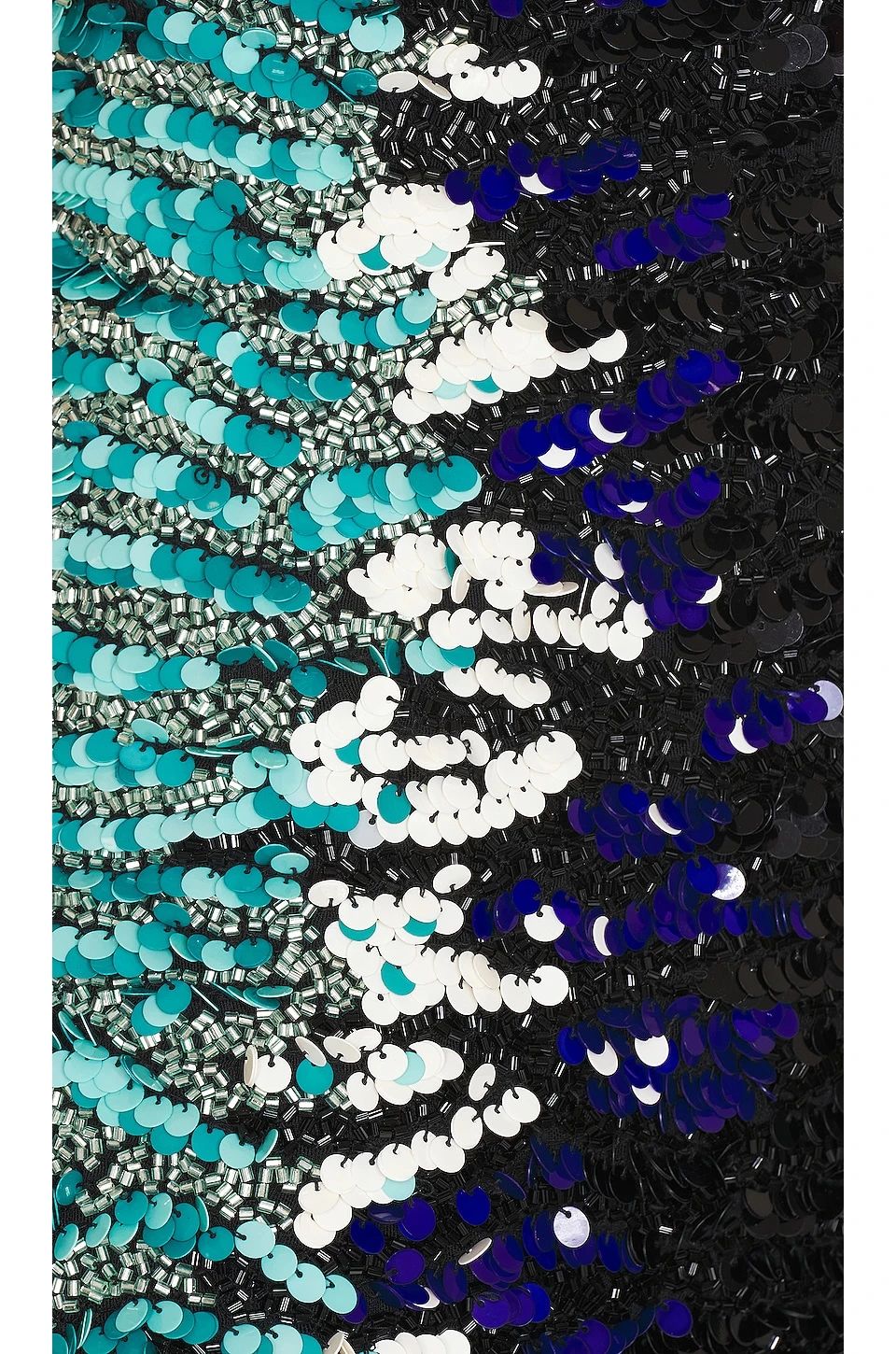 Alice + Olivia Nelle Mini Dress Royalty & Multi 4 Alice + Olivia Nelle Mini Dress Royalty & Multi - Image 4