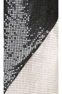 Alice + Olivia Ally Mini Dress Black & Silver 9 Alice + Olivia Ally Mini Dress Black & Silver -Alice + Olivia Shop ALI WD985 V5