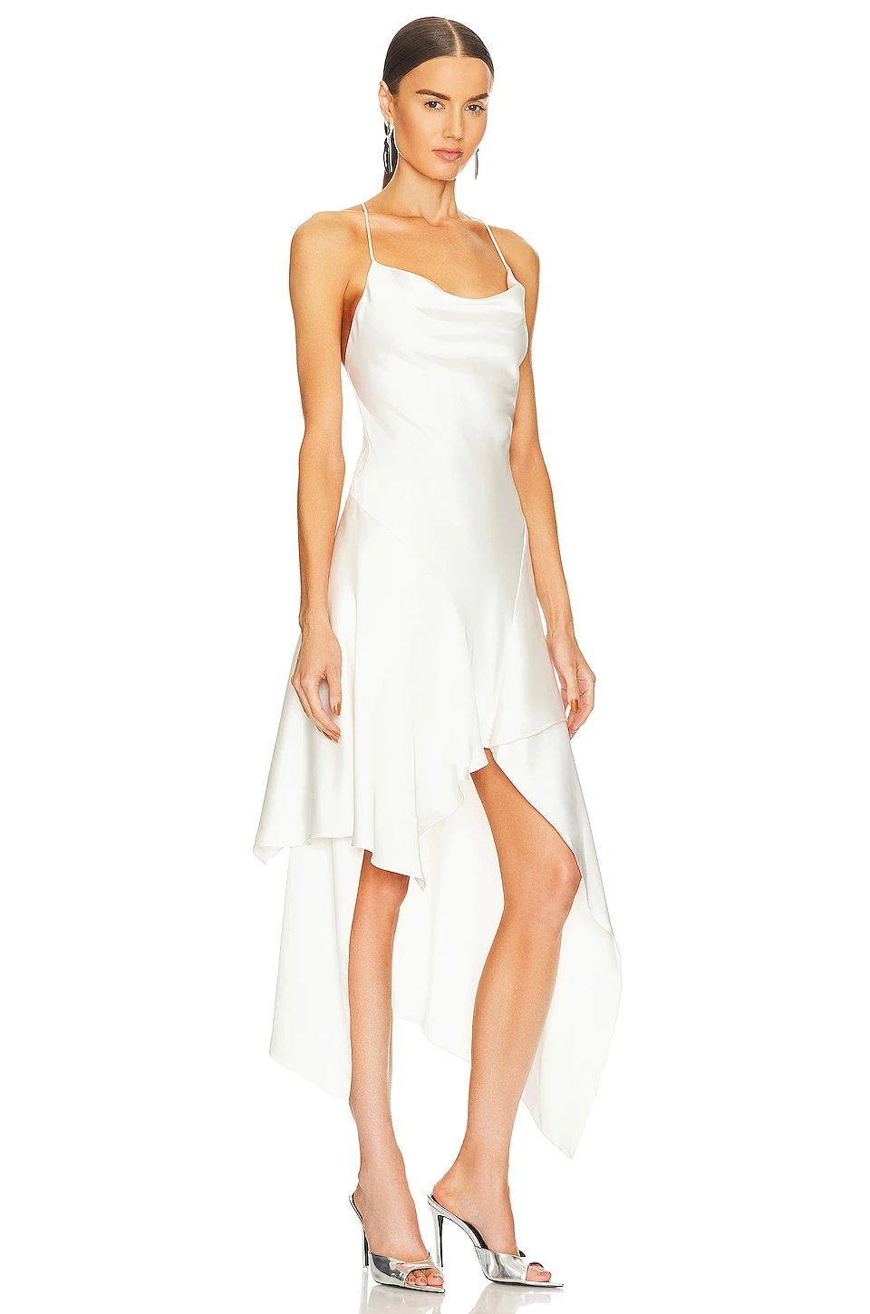 Alice + Olivia Evana Slip Dress Ecru 2 Alice + Olivia Evana Slip Dress Ecru - Image 2