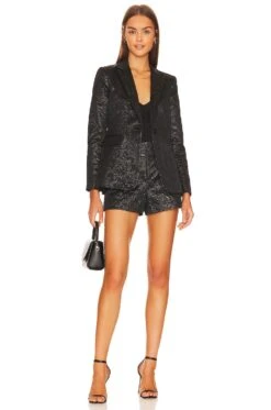 Alice + Olivia Donald Short Black -Alice + Olivia Shop ALI WF170 V4