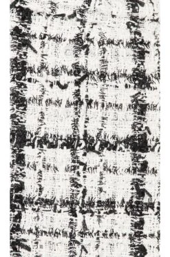 Alice + Olivia Paula Tweed High Waisted Short Black & Off White 9 Alice + Olivia Paula Tweed High Waisted Short Black & Off White -Alice + Olivia Shop ALI WF175 V5