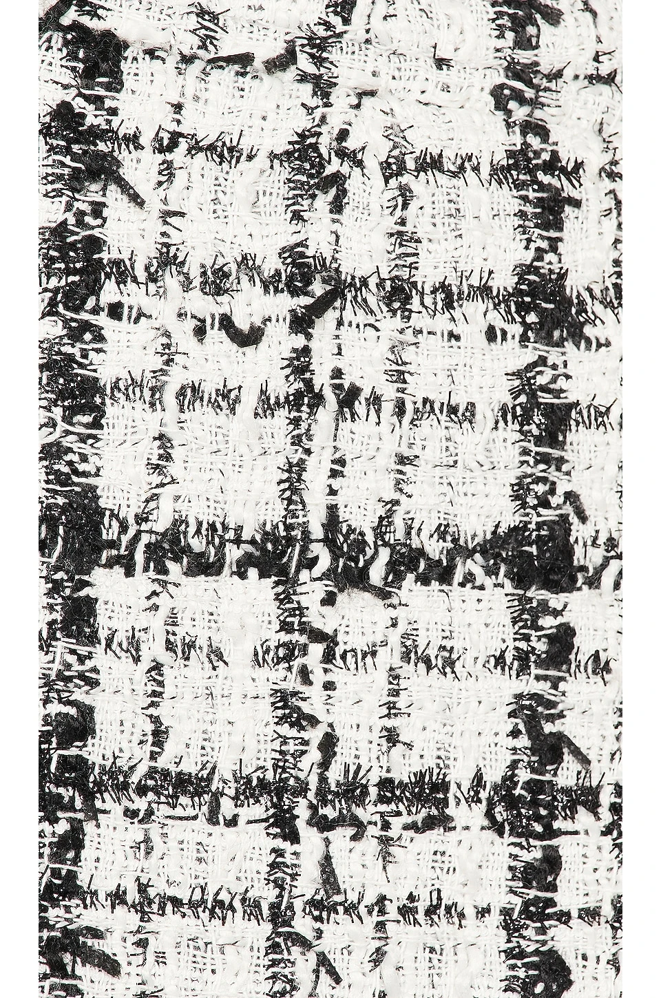 Alice + Olivia Paula Tweed High Waisted Short Black & Off White 5 Alice + Olivia Paula Tweed High Waisted Short Black & Off White - Image 5