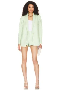 Alice + Olivia Olivia Donald Short Pistachio -Alice + Olivia Shop ALI WF180 V4