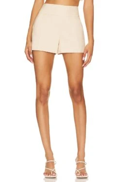 Alice + Olivia Donald Short Natural
