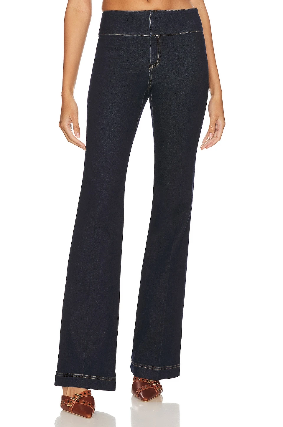 Alice + Olivia Olivia Jean Dark Rinse 1 Alice + Olivia Olivia Jean Dark Rinse