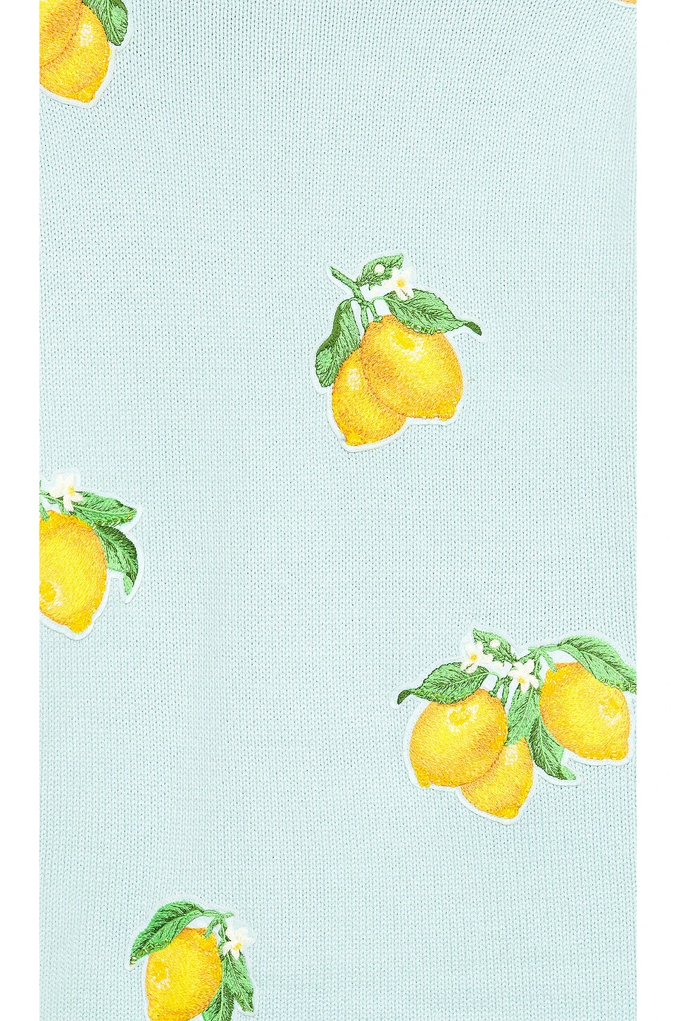 Alice + Olivia Bradford Lemon Cardigan Powder Blue Combo 5 Alice + Olivia Bradford Lemon Cardigan Powder Blue Combo - Image 5