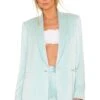 Alice + Olivia Yuriko Blazer Powder Blue