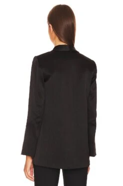Alice + Olivia Jace Oversized Blazer Black -Alice + Olivia Shop ALI WO188 V4