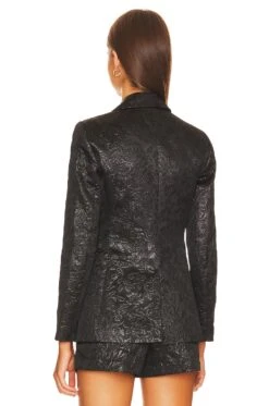 Alice + Olivia Macey Fitted Balzer Black -Alice + Olivia Shop ALI WO193 V4