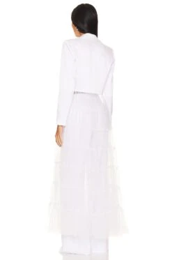 Alice + Olivia VESTE EVERLY White 5 Alice + Olivia VESTE EVERLY White -Alice + Olivia Shop ALI WO211 V3