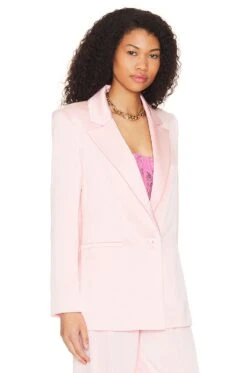 Alice + Olivia Denny Blazer Petal -Alice + Olivia Shop ALI WO214 V3