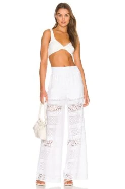 Alice + Olivia PANTALÓN RUSSELL White 7 Alice + Olivia PANTALÓN RUSSELL White -Alice + Olivia Shop ALI WP131 V4