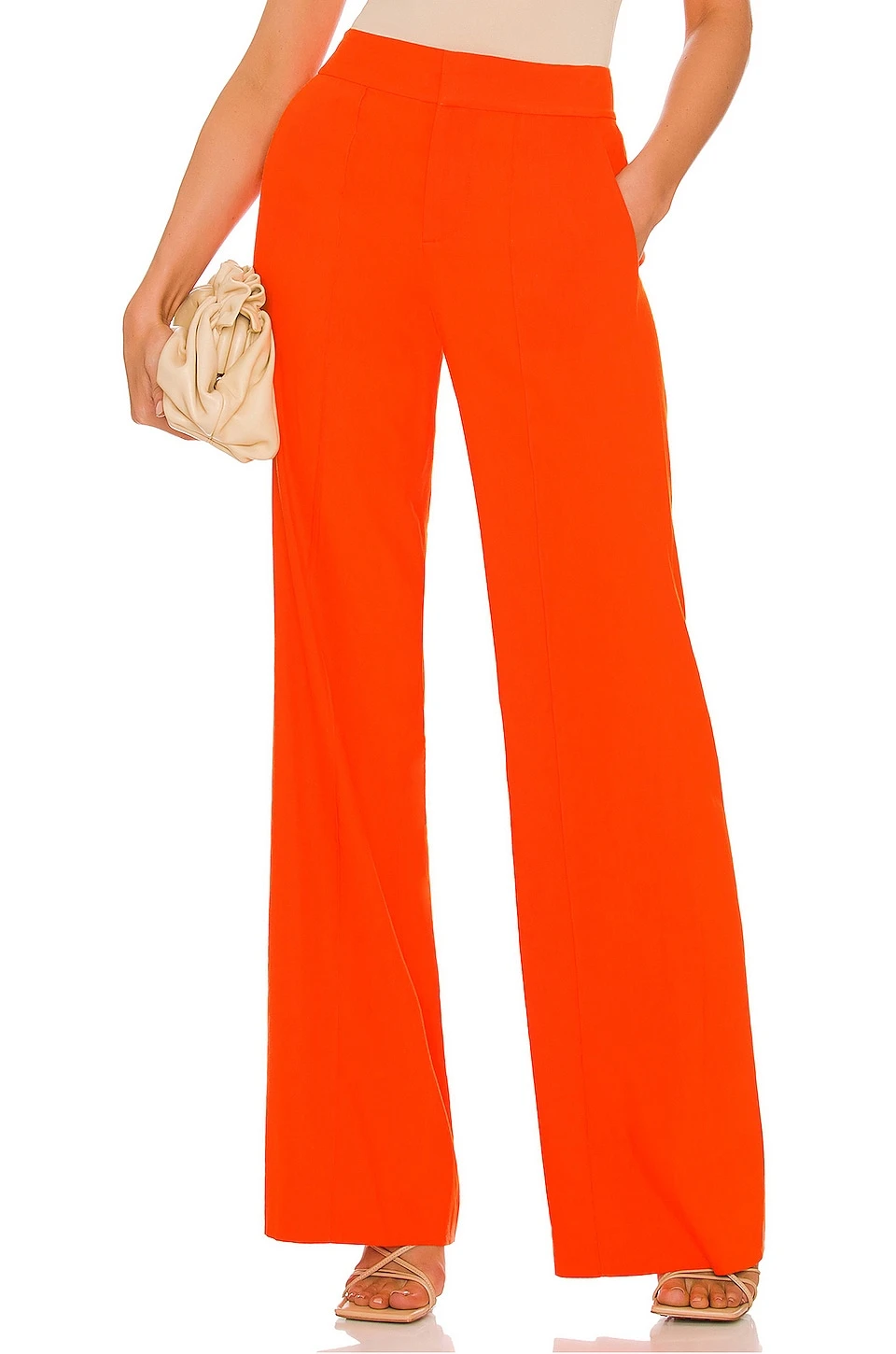 Alice + Olivia Dylan Wide Leg Pant Sienna 1 Alice + Olivia Dylan Wide Leg Pant Sienna