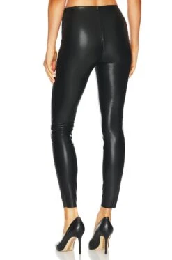Alice + Olivia Maddox Vegan Leather Legging Black -Alice + Olivia Shop ALI WP137 V3