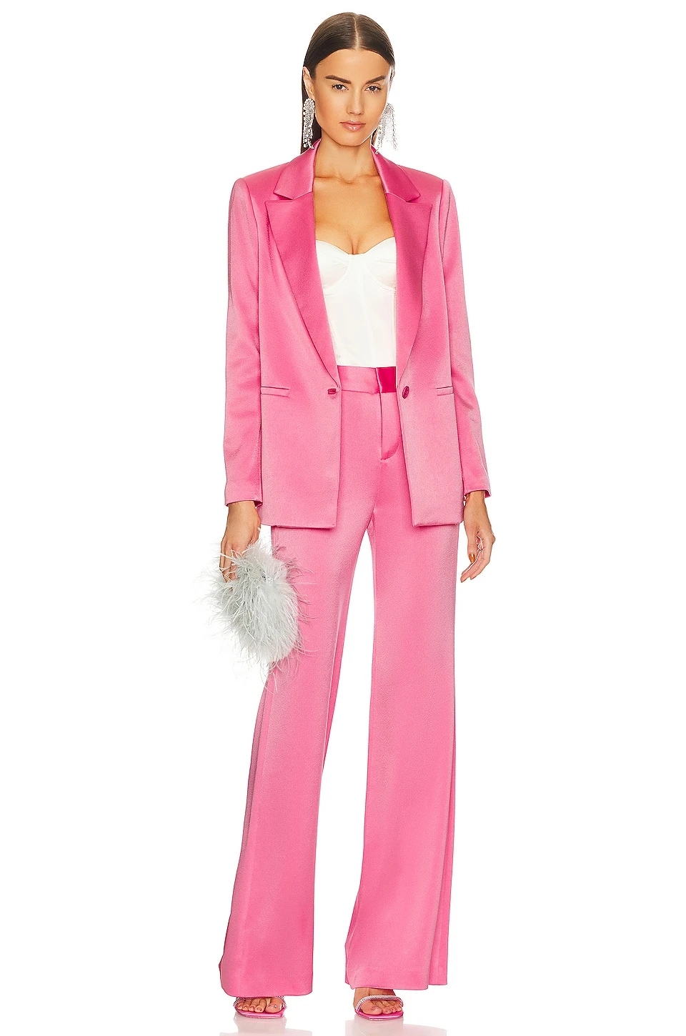 Alice + Olivia Deanna Pant Primrose 4 Alice + Olivia Deanna Pant Primrose - Image 4