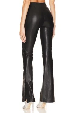 Alice + Olivia Teeny Faux Leather Pant Black -Alice + Olivia Shop ALI WP153 V3
