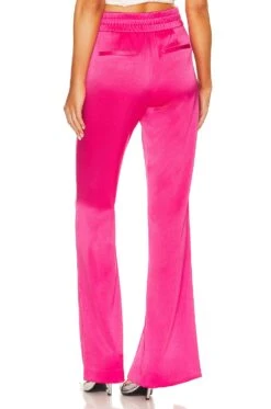 Alice + Olivia Jody High Waisted Front Slit Pant Candy 6 Alice + Olivia Jody High Waisted Front Slit Pant Candy -Alice + Olivia Shop ALI WP158 V3