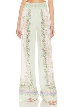 Alice + Olivia Alabama Palazzo Pan Floral Fest