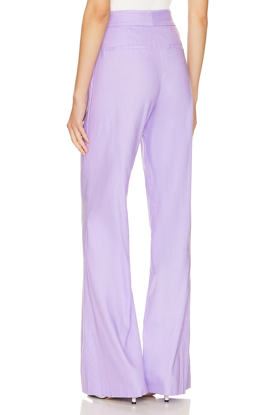 Alice + Olivia Dylan High Waist Wide Leg Pant Solstice 3 Alice + Olivia Dylan High Waist Wide Leg Pant Solstice - Image 3