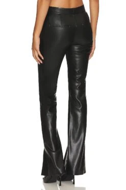 Alice + Olivia Walker Faux Leather Pant Black 6 Alice + Olivia Walker Faux Leather Pant Black -Alice + Olivia Shop ALI WP170 V3
