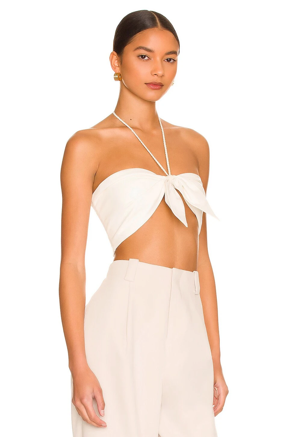 Alice + Olivia ТОП LIVIA Soft White 2 Alice + Olivia ТОП LIVIA Soft White - Image 2