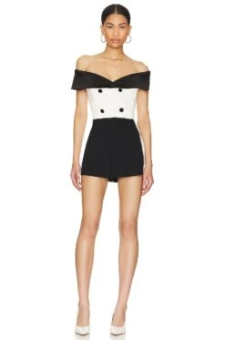 Alice + Olivia Avalon Off The Shoulder Top Ecru 7 Alice + Olivia Avalon Off The Shoulder Top Ecru -Alice + Olivia Shop ALI WS567 V4