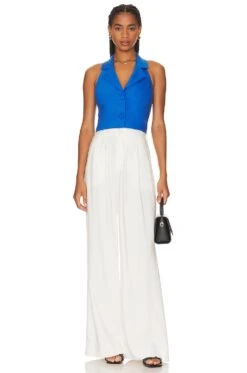 Alice + Olivia Meri Blazer Top Sapphire -Alice + Olivia Shop ALI WS592 V4