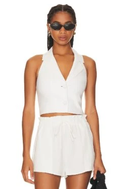 Alice + Olivia Meri Blazer Top Sapphire -Alice + Olivia Shop ALI WS593 V1